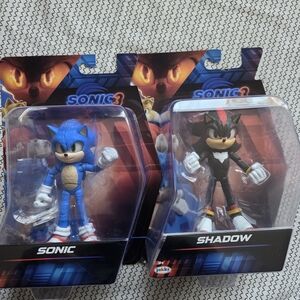 Sonic & Shadow 5-Inch Collectible Figures - Set